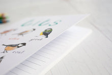 Load image into Gallery viewer, Tits A5 Recycled Bird Notebook