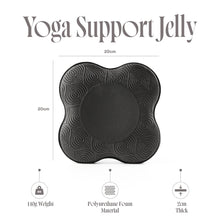 Load image into Gallery viewer, Black Yoga Support Jellies – 2 Pack