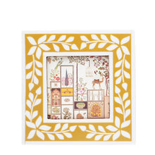 Load image into Gallery viewer, Square resin picture frame (3.5" X 3.5") - Mustard yellow