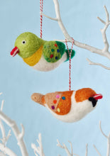 Load image into Gallery viewer, Felt Bird Decoration