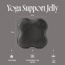 Load image into Gallery viewer, Black Yoga Support Jellies – 2 Pack