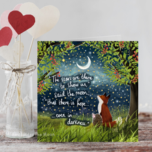 Load image into Gallery viewer, There Is Hope - Greeting Card From Fox Under The Moon: Individual cello wrapping