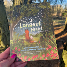Load image into Gallery viewer, The Longest Night Paperback Book + bookmark