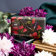 Load image into Gallery viewer, Kew Gardens Geranium and Basil Soap