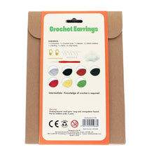Load image into Gallery viewer, Crochet earrings kit - Fruits