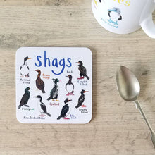 Load image into Gallery viewer, Shags Bird Coaster
