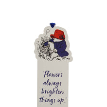 Load image into Gallery viewer, Bookmark Paper Shaped - Paddington (Flowers)h