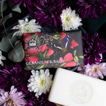 Load image into Gallery viewer, Kew Gardens Geranium and Basil Soap