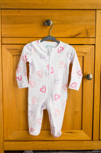 Load image into Gallery viewer, Baby Mac Organic Cotton Sleepsuit-Heart: Heart / 0-3 months