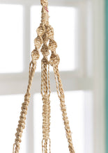 Load image into Gallery viewer, Recycled Sari Hanging Plant Basket