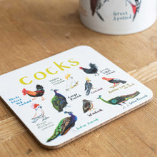 Load image into Gallery viewer, Cocks Bird Coaster