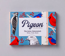 Load image into Gallery viewer, Carnival of Colour Pigeon, Folding Letter Pack, Pack of 6