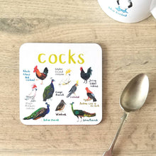 Load image into Gallery viewer, Cocks Bird Coaster