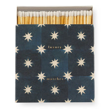 Load image into Gallery viewer, Navy Star Tile | Square - Christmas Safety Matches🎄