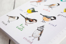 Load image into Gallery viewer, Tits A5 Recycled Bird Notebook