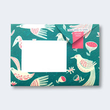 Load image into Gallery viewer, Fig & Feather Pigeon, Folding Letter Set – Pack of 6 Letters