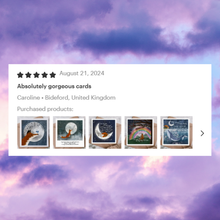 Load image into Gallery viewer, Broken Sympathy & Encouragement Card by Fox Under The Moon: Individual cello wrapping