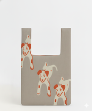 Load image into Gallery viewer, Puppy Parade Collection - Knitted Bag: Beige / Medium