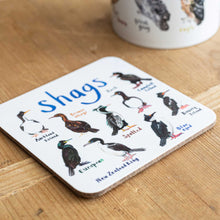 Load image into Gallery viewer, Shags Bird Coaster