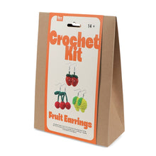 Load image into Gallery viewer, Crochet earrings kit - Fruits