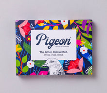 Load image into Gallery viewer, Floral Fantasia Pigeon, Botanical Folding Letters, Pack of 6