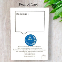 Load image into Gallery viewer, GrandDaughter Ceramic Pocket Token Pocket Hug and Card