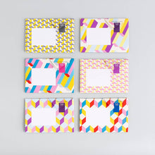 Load image into Gallery viewer, Urban Pigeon, Colorful Folding Letter Pack, Pack of 6
