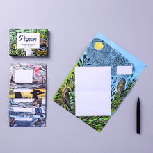 Load image into Gallery viewer, Wonderfully Wild Pigeon, Nature-inspired Folding Letters x 6