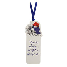 Load image into Gallery viewer, Bookmark Paper Shaped - Paddington (Flowers)h