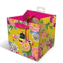 Load image into Gallery viewer, Bee Square Gift Bag - Small