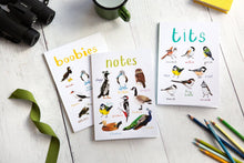 Load image into Gallery viewer, Cheeky Birds Recycled Notebook - A5