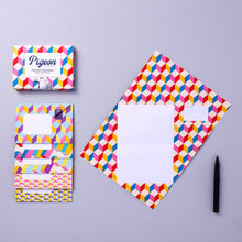 Load image into Gallery viewer, Urban Pigeon, Colorful Folding Letter Pack, Pack of 6