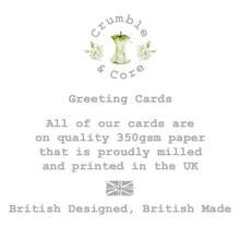 Load image into Gallery viewer, Pink Washing Line Card – Luxury Baby Girl Greeting Card With Kraft Envelope: 15 x 15 cm