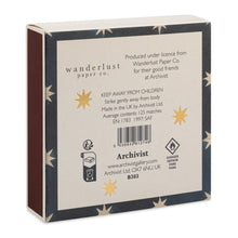 Load image into Gallery viewer, Navy Star Tile | Square - Christmas Safety Matches🎄