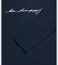 Load image into Gallery viewer, Chalk Tasha Navy with Be Happy