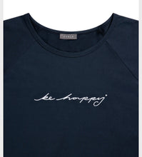 Load image into Gallery viewer, Chalk Tasha Navy with Be Happy