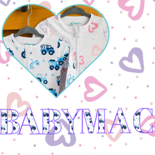 Load image into Gallery viewer, Baby Mac Heart Baby Dribble Bib 

