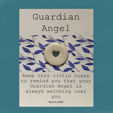 Load image into Gallery viewer, Guardian Angel Ceramic Pocket Token Pocket Hug and Card
