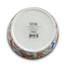 Load image into Gallery viewer, Ceramic Bowl Floral Flowers Positive Uplifting Message
