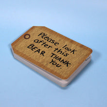 Load image into Gallery viewer, Pocket Notebook Shaped - Paddington Tag
