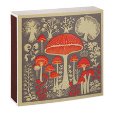 Load image into Gallery viewer, Mushroom | Square Matchboxes
