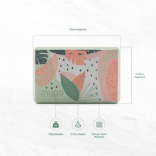 Load image into Gallery viewer, Printed Yoga Blocks: Palm

