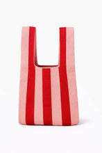 Load image into Gallery viewer, Everyday Summer - Knitted bag: Red and pink / Medium

