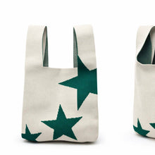 Load image into Gallery viewer, Green Star Society - Knitted Bag: Medium
