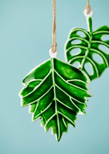 Load image into Gallery viewer, Botanical Leaf Enamel Decoration

