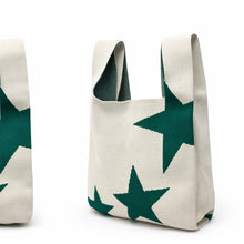 Load image into Gallery viewer, Green Star Society - Knitted Bag: Medium
