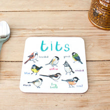 Load image into Gallery viewer, Tits Bird Coaster
