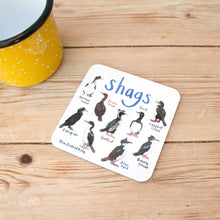 Load image into Gallery viewer, Shags Bird Coaster
