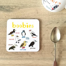 Load image into Gallery viewer, Boobies Bird Coaster
