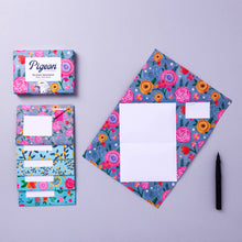 Load image into Gallery viewer, Wildflower Pigeon, Floral Letter Pack - Pack of 6 Letters

